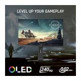 Viewsonic - XG272-2K-OLED pantalla para PC 68,6 cm (27") 2560 x 1440 Pixeles Quad HD Negro, Blanco