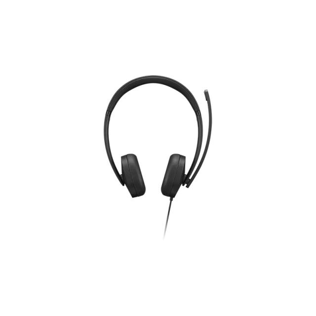 Lenovo - 4XD1P83425 auricular y casco Auriculares Alámbrico Diadema Llamadas/Música USB tipo A Negro