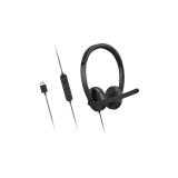 Lenovo - 4XD1P83425 auricular y casco Auriculares Alámbrico Diadema Llamadas/Música USB tipo A Negro