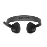 Lenovo - Wireless VoIP Headset Auriculares Inalámbrico Diadema Oficina/Centro de llamadas Bluetooth Negro