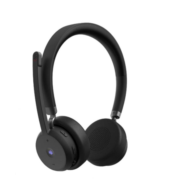 Lenovo - Wireless VoIP Headset Auriculares Inalámbrico Diadema Oficina/Centro de llamadas Bluetooth Negro