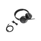 Targus - AEH104GL auricular y casco Auriculares Inalámbrico y alámbrico Diadema Llamadas/Música USB Tipo C Bluetooth Negro