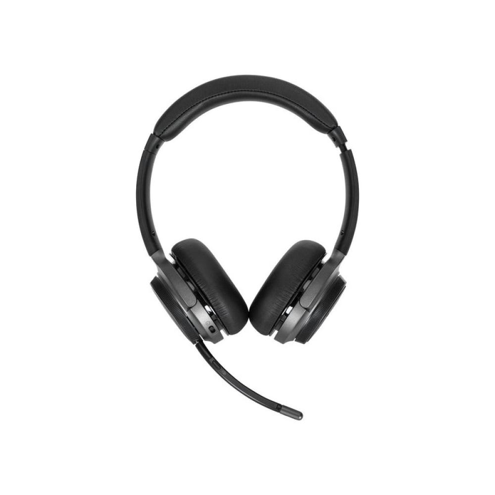 Targus - AEH104GL auricular y casco Auriculares Inalámbrico y alámbrico Diadema Llamadas/Música USB Tipo C Bluetooth Negro