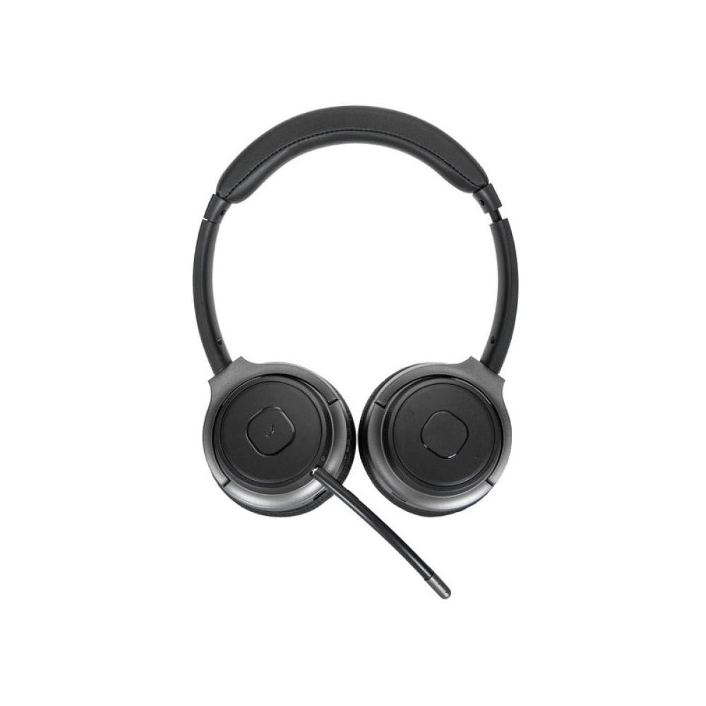 Targus - AEH104GL auricular y casco Auriculares Inalámbrico y alámbrico Diadema Llamadas/Música USB Tipo C Bluetooth Negro