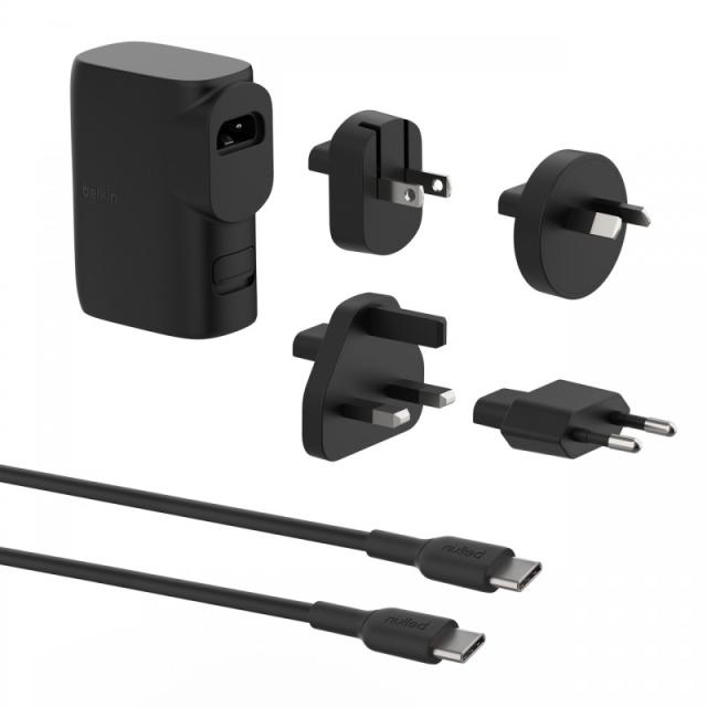 Belkin - BPZ003bt1MBK-B6 Universal Negro Corriente alterna Carga rápida Interior