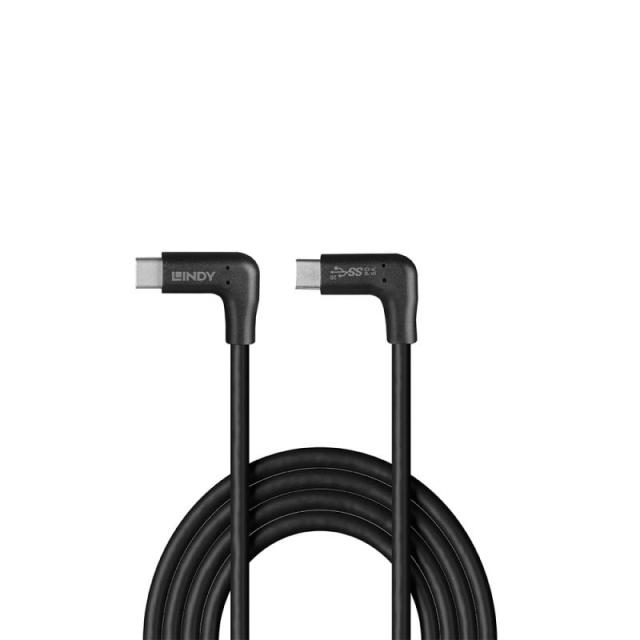 Lindy - 32024 cable USB USB 3.2 Gen 2 (3.1 Gen 2) 1,5 m USB C Negro
