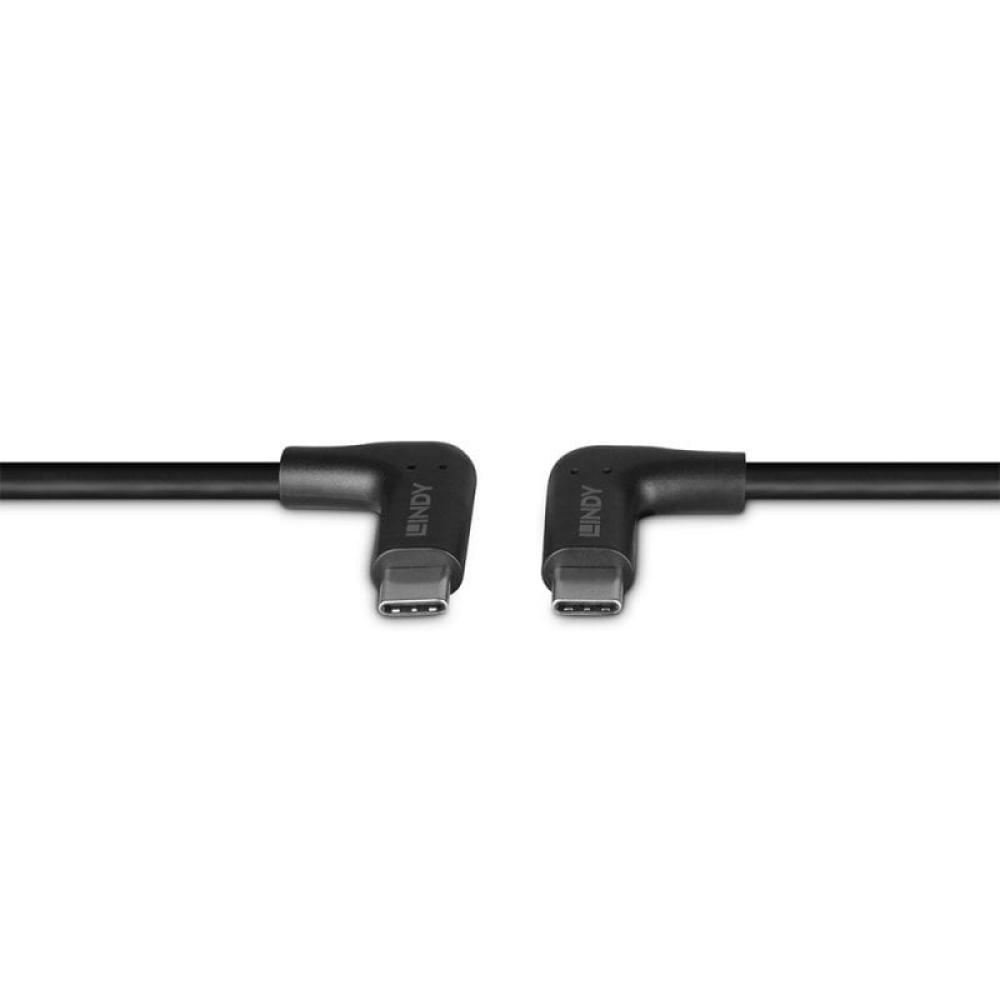 Lindy - 32022 cable USB USB 3.2 Gen 2 (3.1 Gen 2) 0,5 m USB C Negro