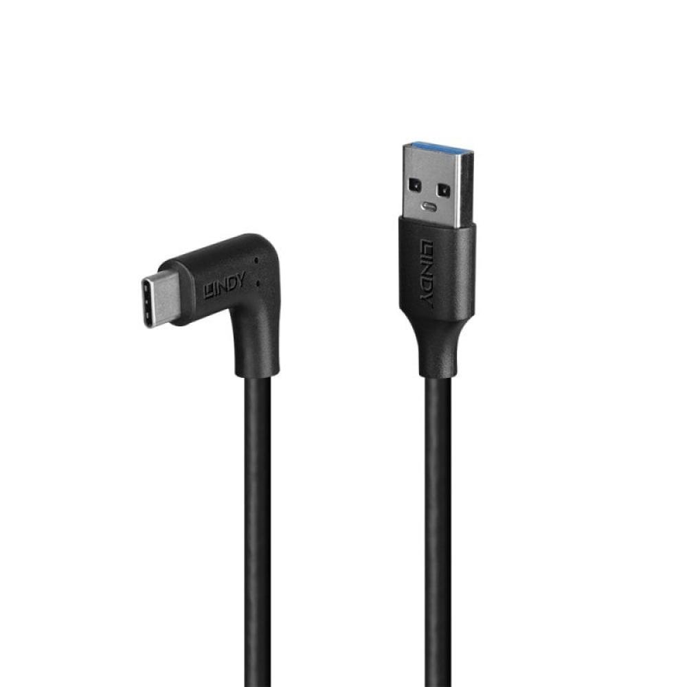 Lindy - 32012 cable USB USB 3.2 Gen 2 (3.1 Gen 2) 0,5 m USB A USB C Negro