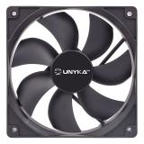UNYKAch - 51800 computer cooling system Carcasa del ordenador Ventilador 12 cm Negro