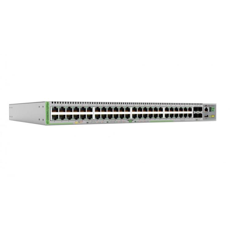 Allied Telesis - AT-GS980MX/52PSM-50 switch Gestionado L3 10G Ethernet (100/1000/10000) Energía sobre Ethernet (PoE) Gris