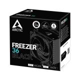 ARCTIC - Freezer 36 Procesador Refrigerador de aire 12 cm Negro 1 pieza(s)