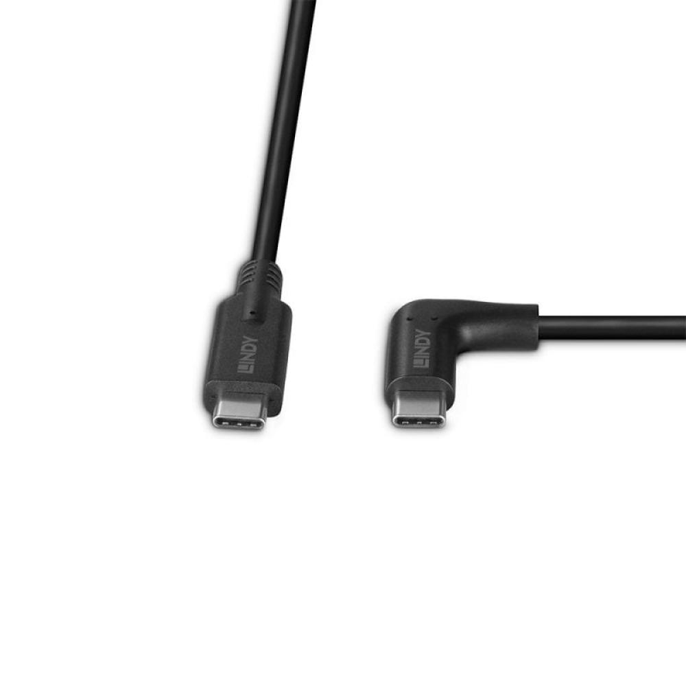 Lindy - 32017 cable USB USB 3.2 Gen 2 (3.1 Gen 2) 0,5 m USB C Negro