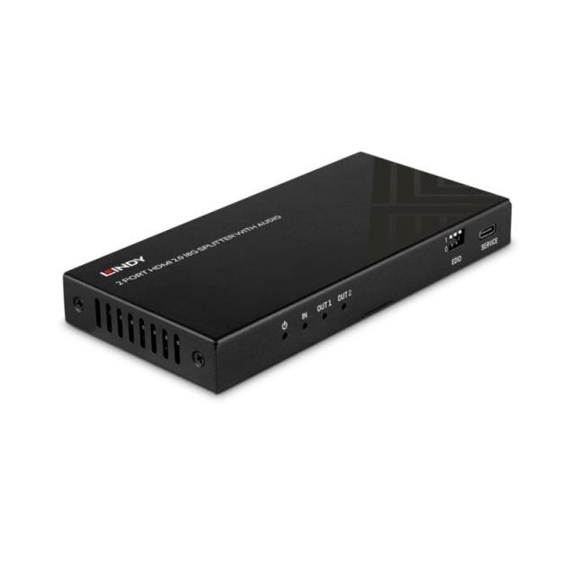 Lindy - 38534 divisor de video HDMI 2x HDMI