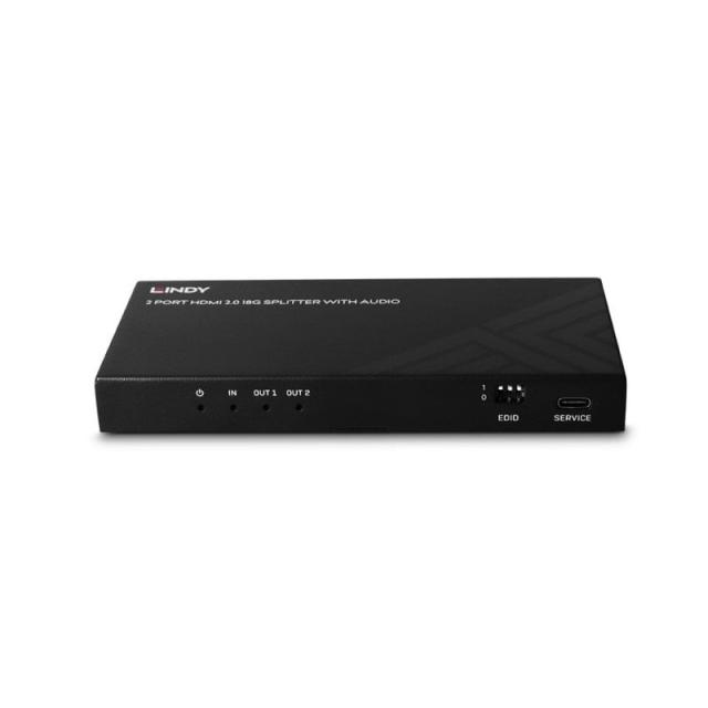 Lindy - 38534 divisor de video HDMI 2x HDMI