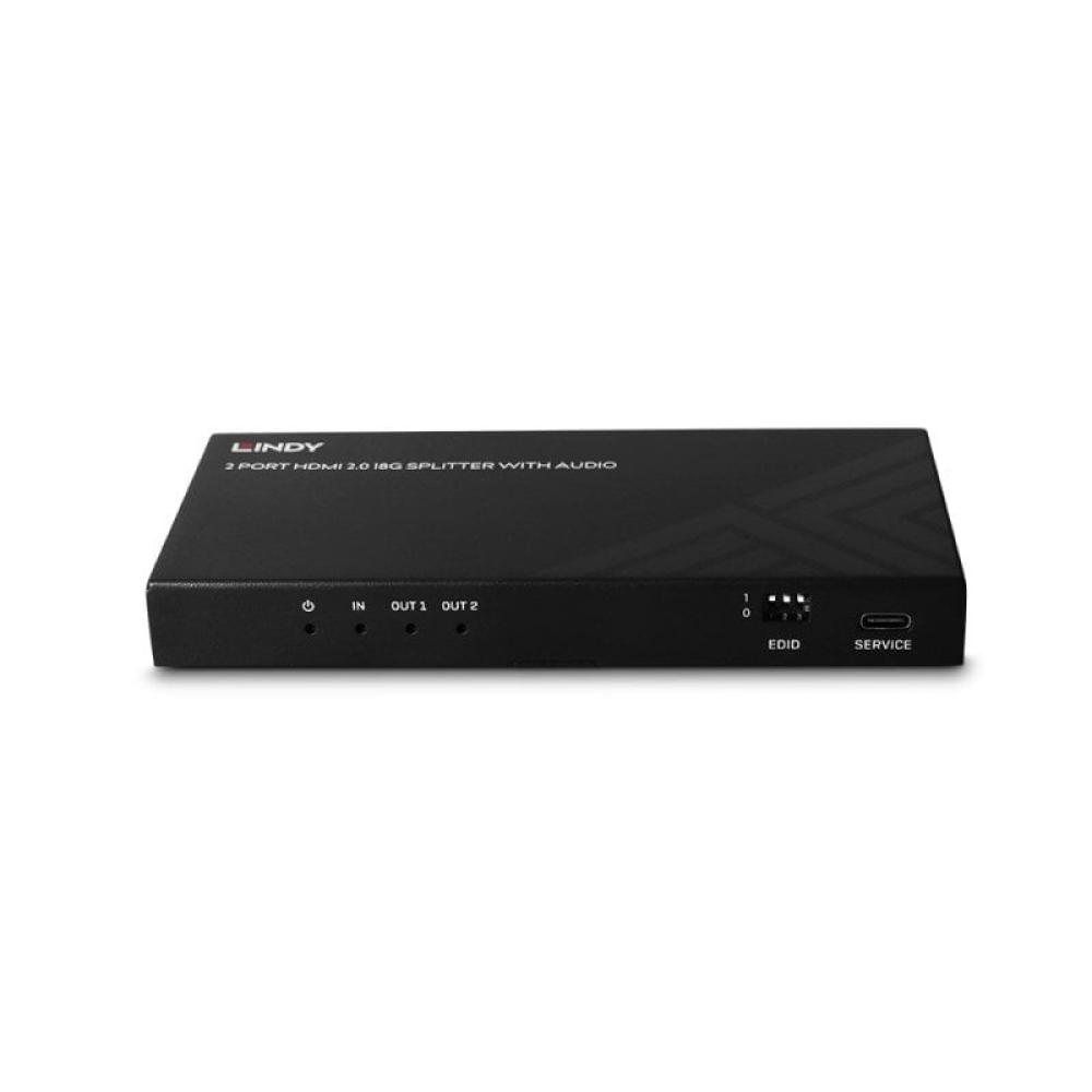 Lindy - 38534 divisor de video HDMI 2x HDMI