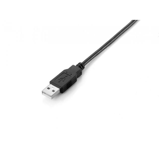 Equip - 128864 Cable USB 2.0 de tipo A a tipo B, 2,0 m, negro