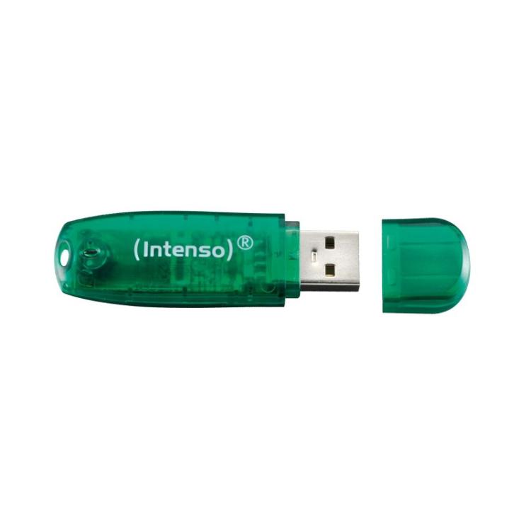 Intenso - Rainbow Line unidad flash USB 8 GB USB tipo A 2.0 Verde