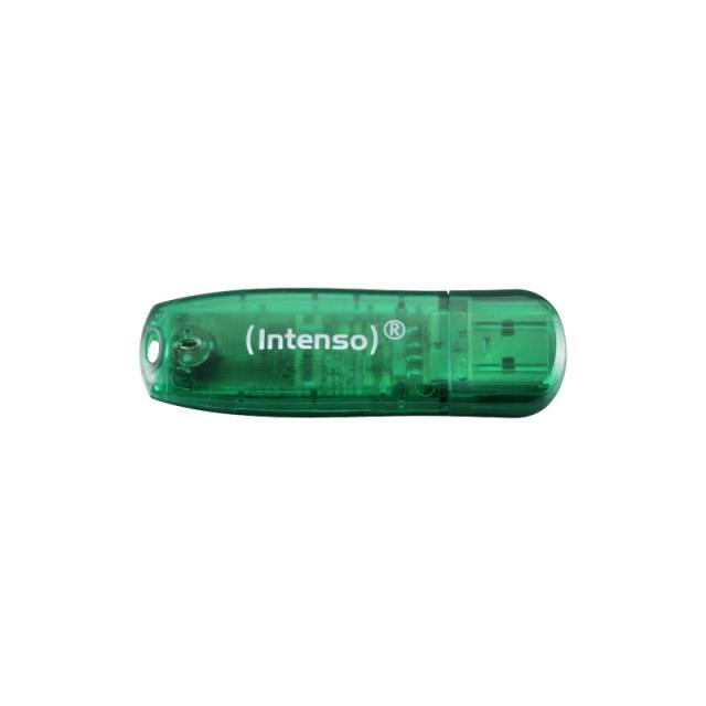 Intenso - Rainbow Line unidad flash USB 8 GB USB tipo A 2.0 Verde