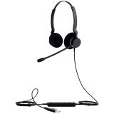 Jabra - Biz 2300 Auriculares Alámbrico Diadema Oficina/Centro de llamadas USB tipo A Negro - 2399-829-109