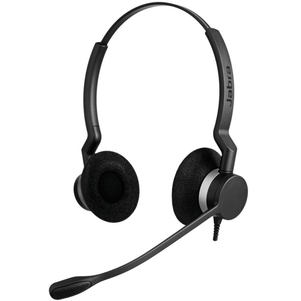 Jabra - Biz 2300 Auriculares Alámbrico Diadema Oficina/Centro de llamadas USB tipo A Negro - 2399-829-109