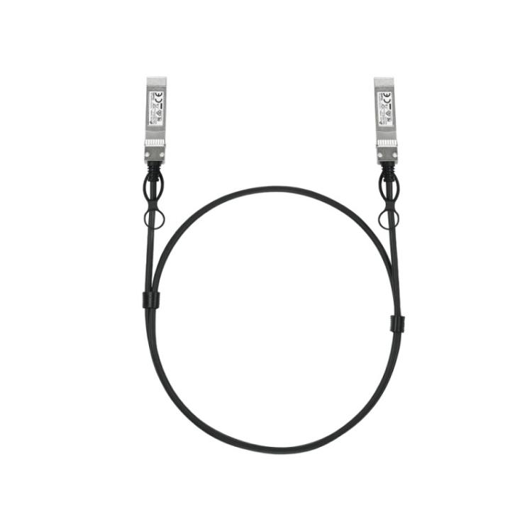 TP-Link - Omada SM6220-1M Cable de fibra óptica e InfiniBand SFP28 Negro, Plata