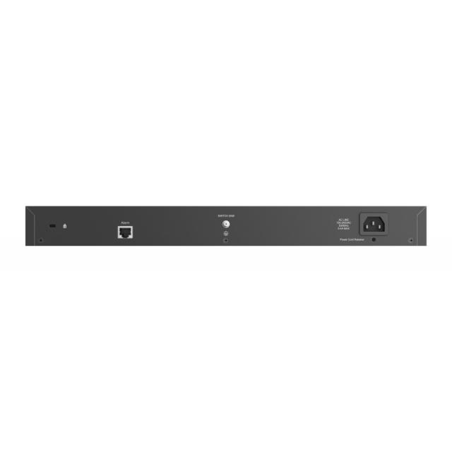 D-Link - DSS-200G-28MPP switch Gestionado L2 Gigabit Ethernet (10/100/1000) Energía sobre Ethernet (PoE) 1U Gris