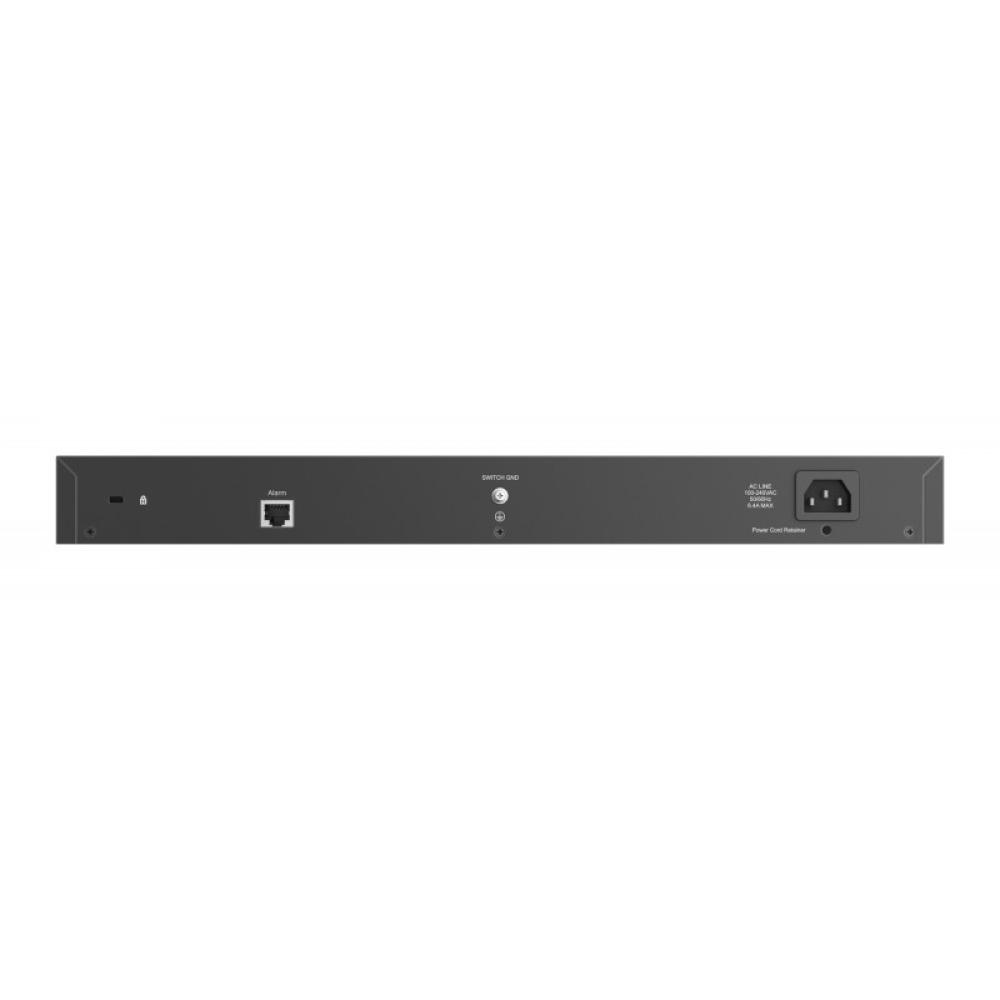 D-Link - DSS-200G-28MPP switch Gestionado L2 Gigabit Ethernet (10/100/1000) Energía sobre Ethernet (PoE) 1U Gris