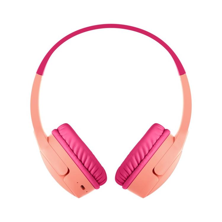 Belkin - SoundForm Mini Auriculares Inalámbrico Diadema Llamadas/Música USB Tipo C Rosa
