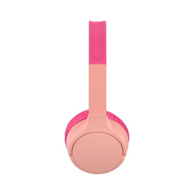 Belkin - SoundForm Mini Auriculares Inalámbrico Diadema Llamadas/Música USB Tipo C Rosa
