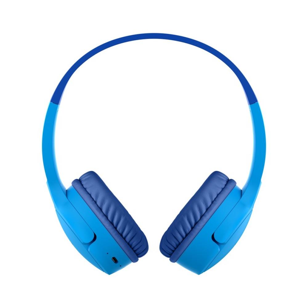 Belkin - SoundForm Mini Auriculares Inalámbrico Diadema Llamadas/Música USB Tipo C Azul - AUD002BTBLV3