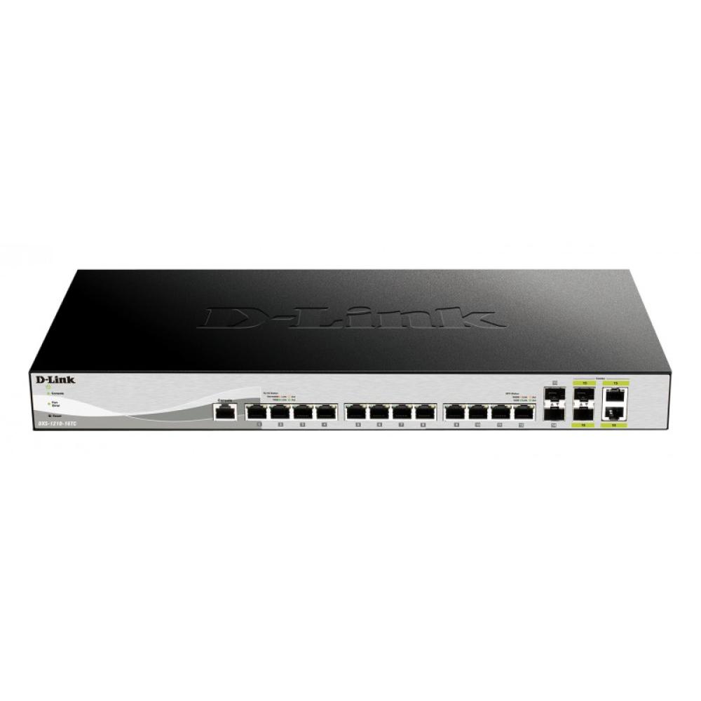 D-Link - DXS-1210-16TC/E switch Gestionado L2 10G Ethernet (100/1000/10000) Gris