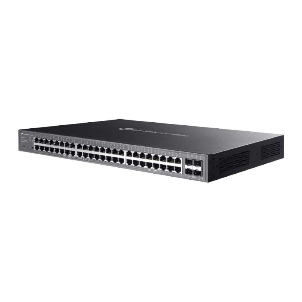 TP-Link - Omada SG2452LP switch Gestionado L2/L2+ Gigabit Ethernet (10/100/1000) Energía sobre Ethernet (PoE) 1U Negro