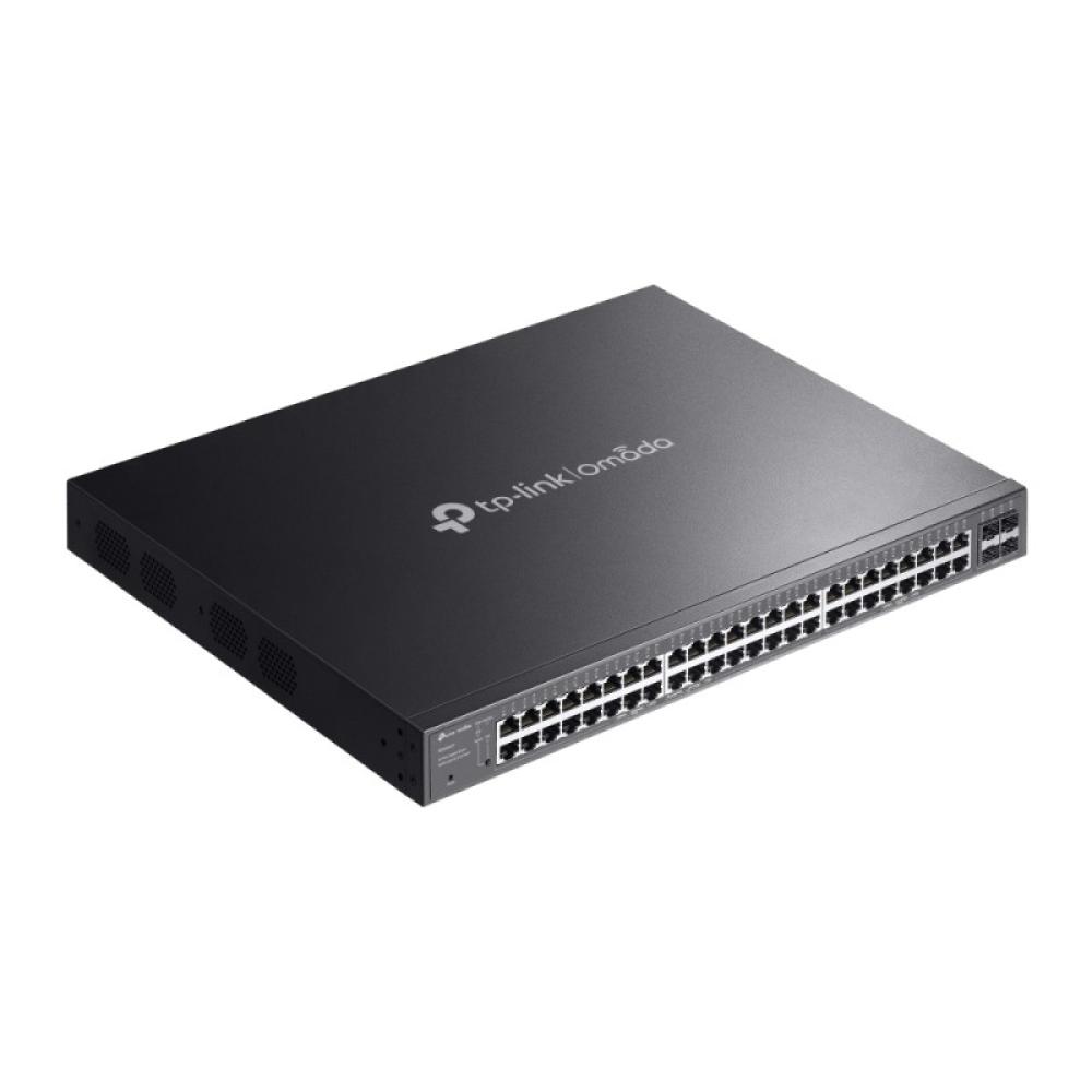 TP-Link - Omada SG2452LP switch Gestionado L2/L2+ Gigabit Ethernet (10/100/1000) Energía sobre Ethernet (PoE) 1U Negro