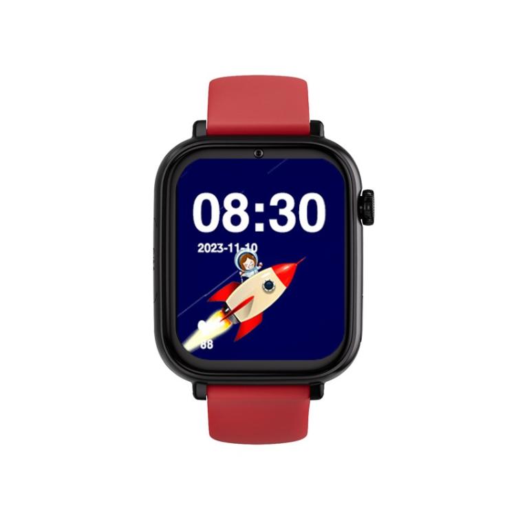 SaveFamily - Save Family PLUS SmartWatch con GPS y llamada Negro Correa Silicona Roja NO INCLUYE SIM