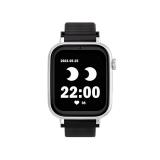 SaveFamily - Save Family PLUS SmartWatch con GPS y llamada Blanco Correa Tela Negra NO INCLUYE SIM