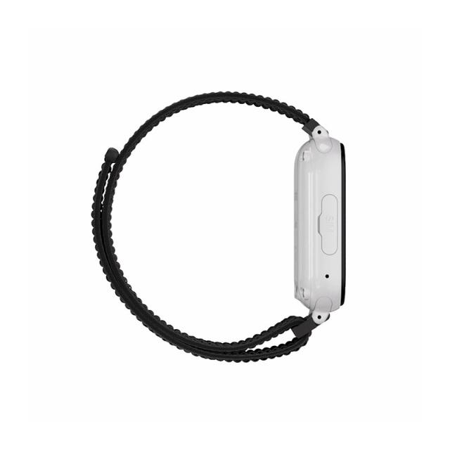 SaveFamily - Save Family PLUS SmartWatch con GPS y llamada Blanco Correa Tela Negra NO INCLUYE SIM