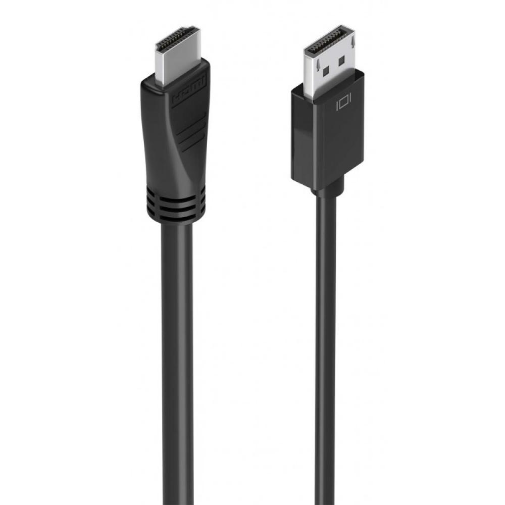 AISENS - Cable conversor DisplayPort a HDMI 4K@60Hz, DP/M-HDMI/M, Negro, 5.0m