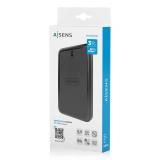 AISENS - Caja externa 2.5" ASE-2519B 9.5mm SATA a USB 3.0/USB3.1 Gen1, Negro