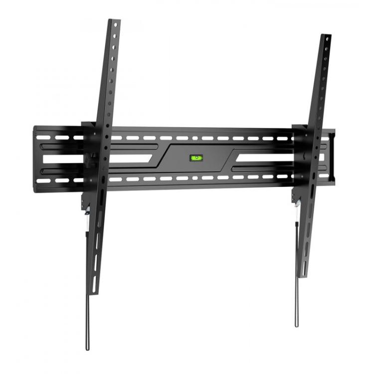 AISENS - Soporte eco inclinable para monitor/TV 75kg de 43-100, Negro