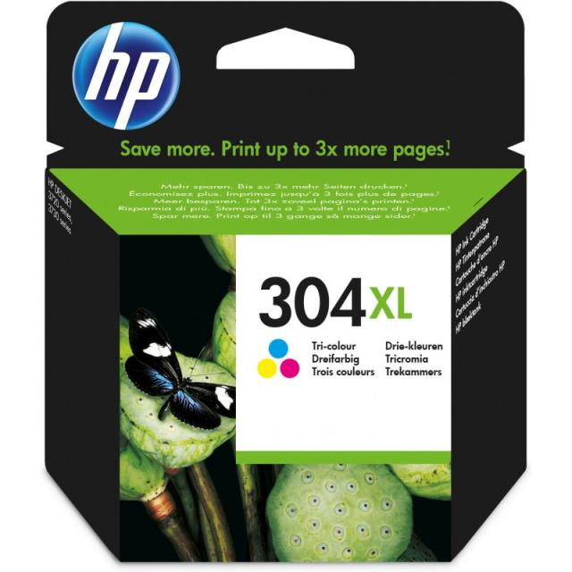 HP - Cartucho de tinta Original 304XL tricolor