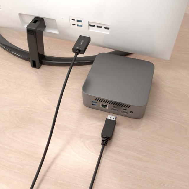 AISENS - Cable conversor DisplayPort a HDMI 4K@60Hz, DP/M-HDMI/M, Negro, 1.5m