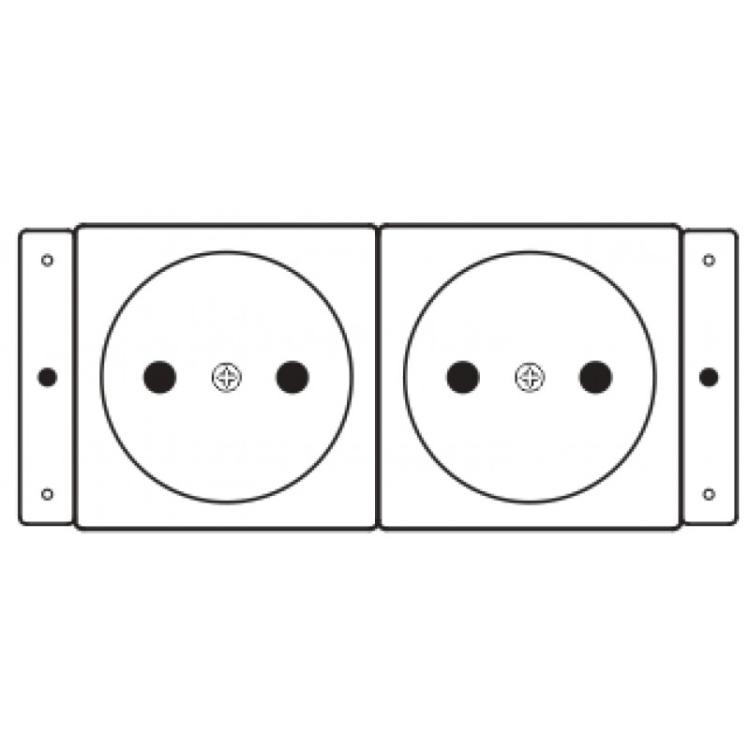 Kramer Electronics - TS-2DE toma de corriente