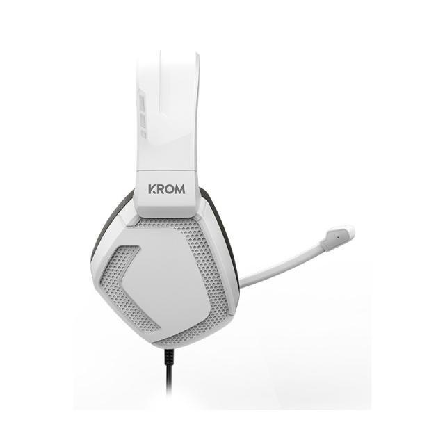Krom - Kopa Pro Auriculares Alámbrico Diadema Juego Blanco