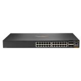 HPE - Aruba Networking CX 6200F 24G Class-4 PoE 4SFP+ 370W Gestionado L3 Gigabit Ethernet (10/100/1000) Energía sobre Ethernet (