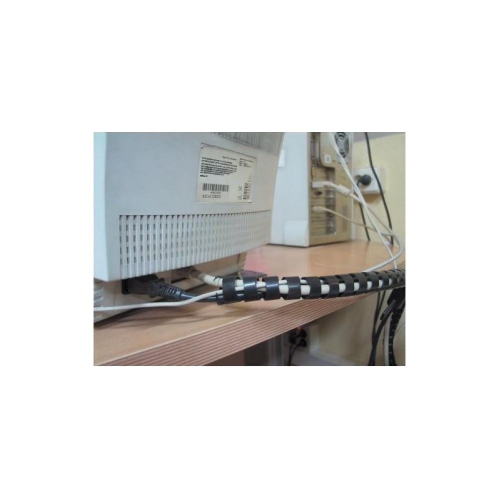 Fellowes - CableZip Escritorio Pasacables Negro 1 pieza(s)