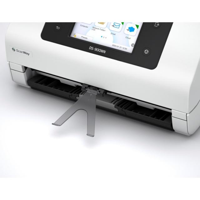 Epson - WorkForce DS-900WN Escáner alimentado con hojas 600 x 600 DPI A4 Blanco