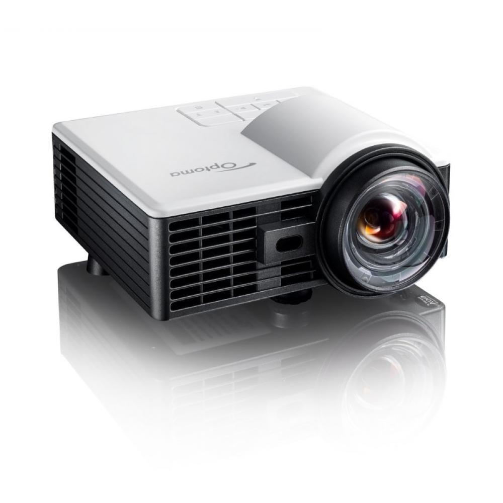 Optoma - ML1050STi Proyector de corto alcance 535 lúmenes ANSI DLP WXGA (1280x800) 3D Negro, Blanco