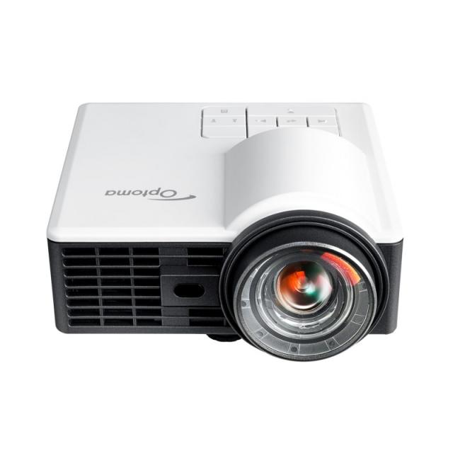 Optoma - ML1050STi Proyector de corto alcance 535 lúmenes ANSI DLP WXGA (1280x800) 3D Negro, Blanco