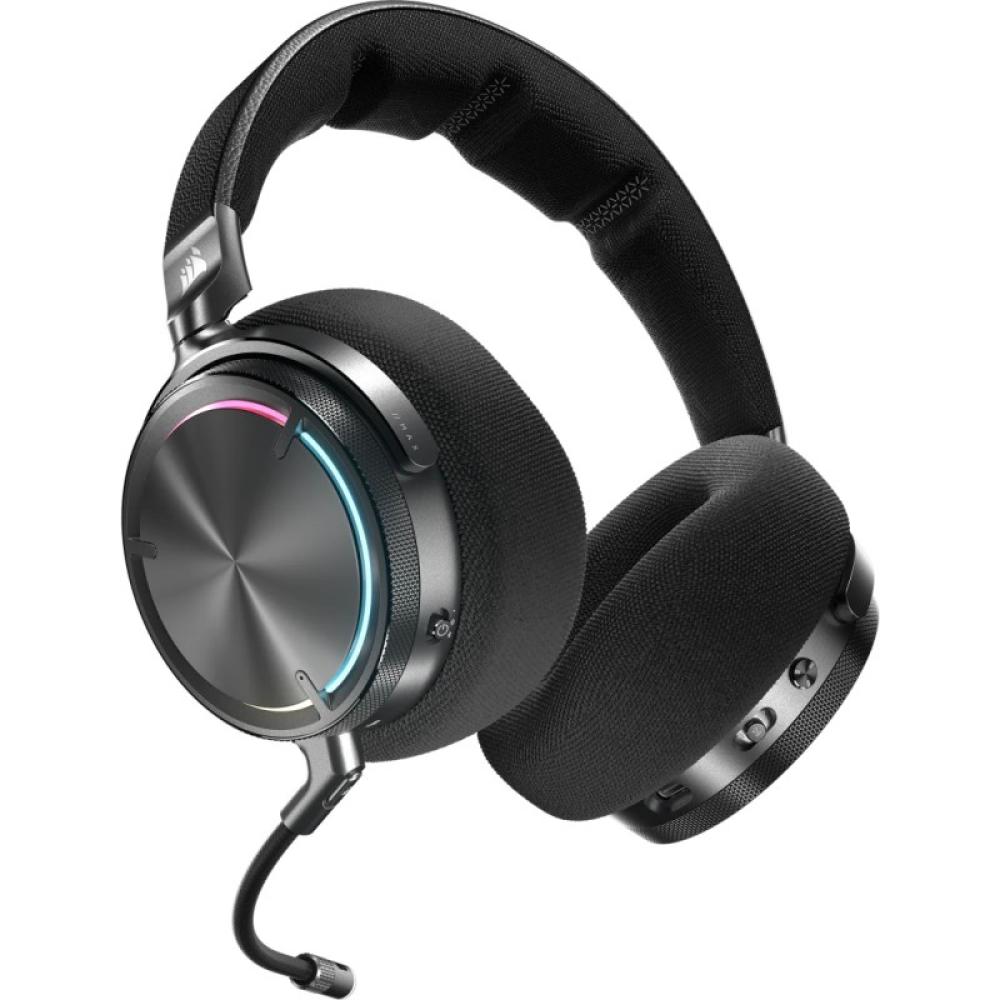 Corsair - VIRTUOSO MAX WIRELESS, Carbon Auriculares Inalámbrico De mano Juego Bluetooth Carbono