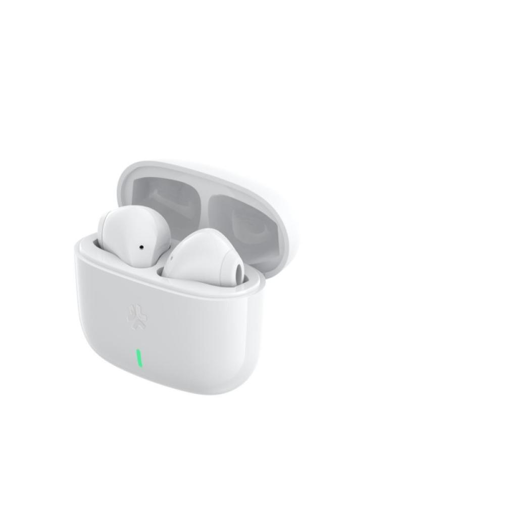 Celly - TIPS1WH auricular y casco Auriculares Inalámbrico Dentro de oído Llamadas/Música USB Tipo C Blanco